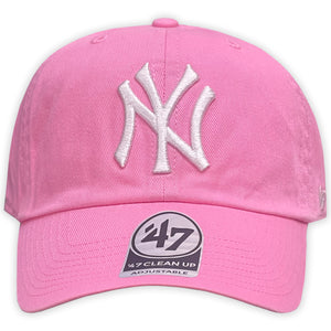 .47 BRAND GORRA COPA BLANDA YANKEES ROSA
