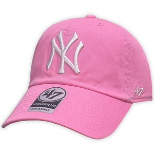 .47 BRAND GORRA COPA BLANDA YANKEES ROSA