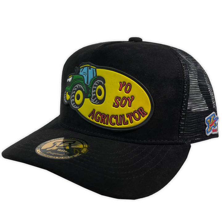 Gorra ja hats yo soy agricultor tractor goma negro trucker