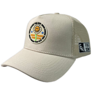 Gorra Fogson Caps Here Comes The Sun Beige