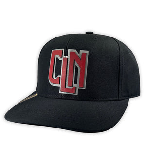 GORRA VAGO STYLE CULIACAN SERIES PIEL DE DURAZNO NEGRA