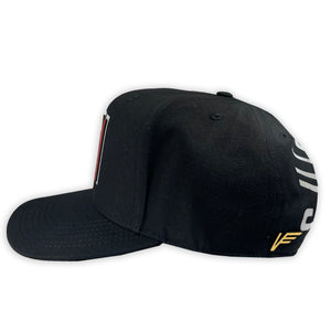GORRA VAGO STYLE CULIACAN SERIES PIEL DE DURAZNO NEGRA