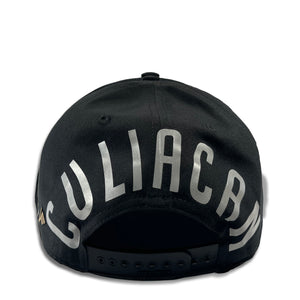 GORRA VAGO STYLE CULIACAN SERIES PIEL DE DURAZNO NEGRA