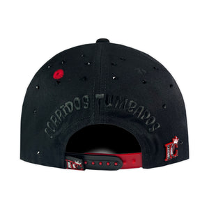 Gorra PIGUI CAPS CT VISERA GAMUZA BLACK
