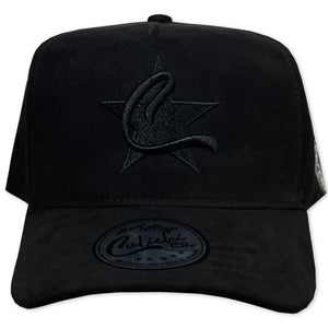 GORRA CULICHI CAPS FAITH LEGACY BLACK GAMUZA