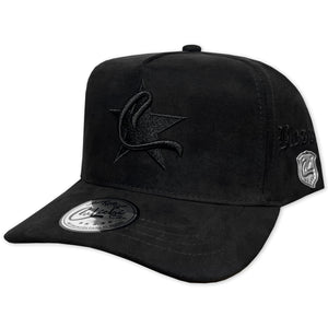 GORRA CULICHI CAPS FAITH LEGACY BLACK GAMUZA