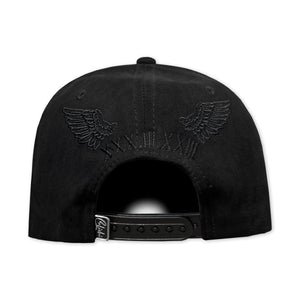 GORRA CULICHI CAPS FAITH LEGACY BLACK GAMUZA