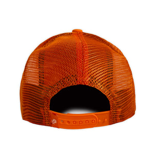 GORRA ALL IN BRAND DADOS NARANJA TRUCKER