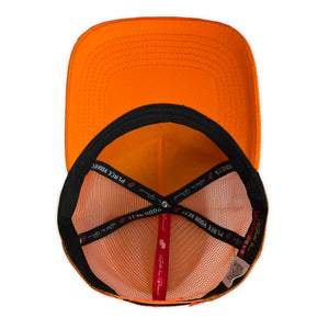GORRA ALL IN BRAND DADOS NARANJA TRUCKER
