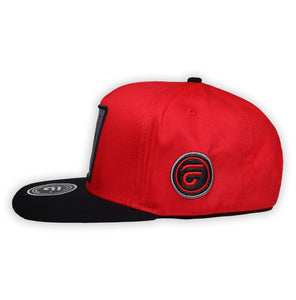 GORRA LA OFFICE EL REY DEL POP ROJA PLANA