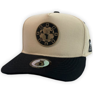 GORRA AM HATS FICHA GOLD C ARENA VISERA GABARDINA