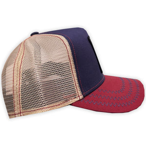GOORIN BROS STALION AZUL/ROJO