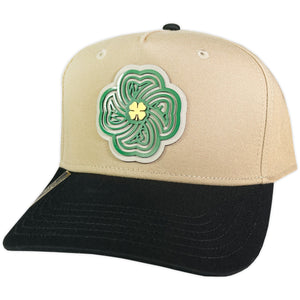 GORRA VAGO STYLE LUCKY 1.0 NAT KHAKI/BLACK TELA