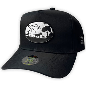 GORRA AM HATS MULA MAÑOSA NEGRA V. GABARADINA