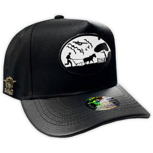 GORRA AM HATS MULA MAÑOSA NEGRA V. VINIPIEL