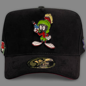 GORRA JA HATS MARCIANO GAMUZA BLACK