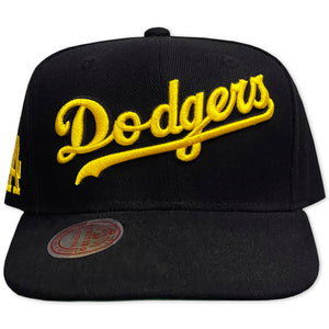 MITCHELL&NESS DODGERS NEGRA/AMARILLO