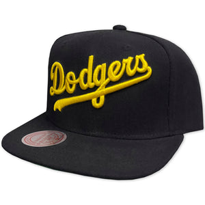 MITCHELL&NESS DODGERS NEGRA/AMARILLO