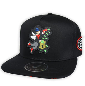GORRA LA OFFICE MONOPOLY NO LIMITS NEGRA PLANA