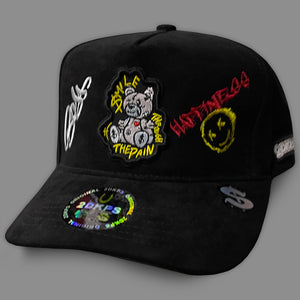 Gorra OSO SMILE THE PAIN GAMUZA