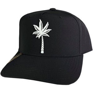 GORRA VAGO STYLE PALMOTA WHITE/BLACK STRECH CURVA