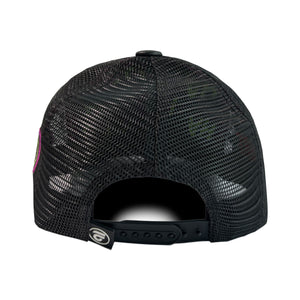 Gorra La Office Hats MC Pato Joker Black Maya Con Vinipiel