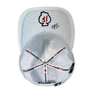 POKER CHIP WHITE VINIPIEL PAINT