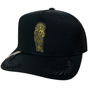 Gorra Vago Style San Judas Black/Black Laurel Curva