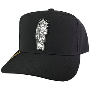 GORRA VAGO STYLE JUDAS WHITE/BLACK STRECH CURVA