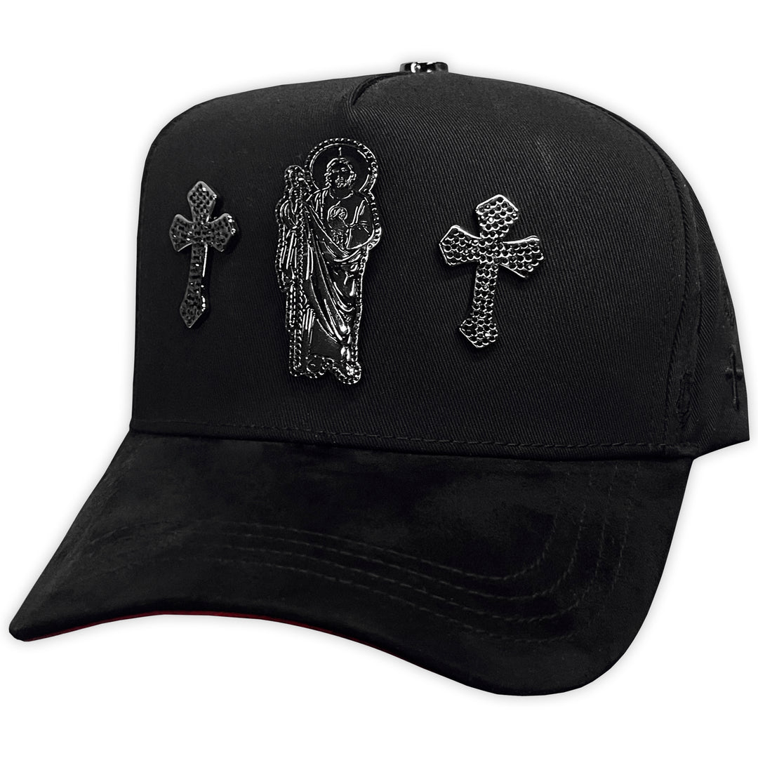 GORRA GC SAN JUDAS CHROME BLACK 2.0
