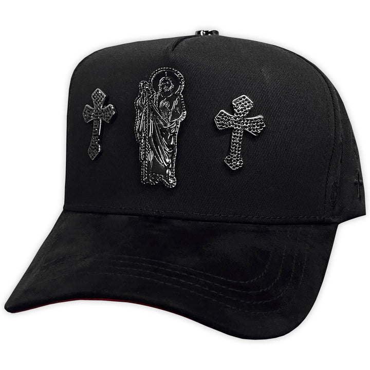 GORRA GC SAN JUDAS CHROME BLACK 2.0