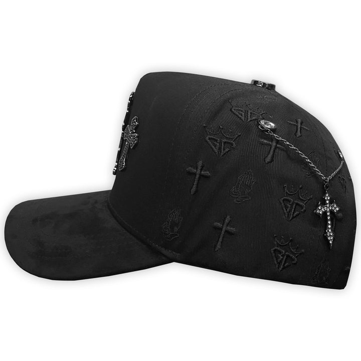 GORRA GC SAN JUDAS CHROME BLACK 2.0