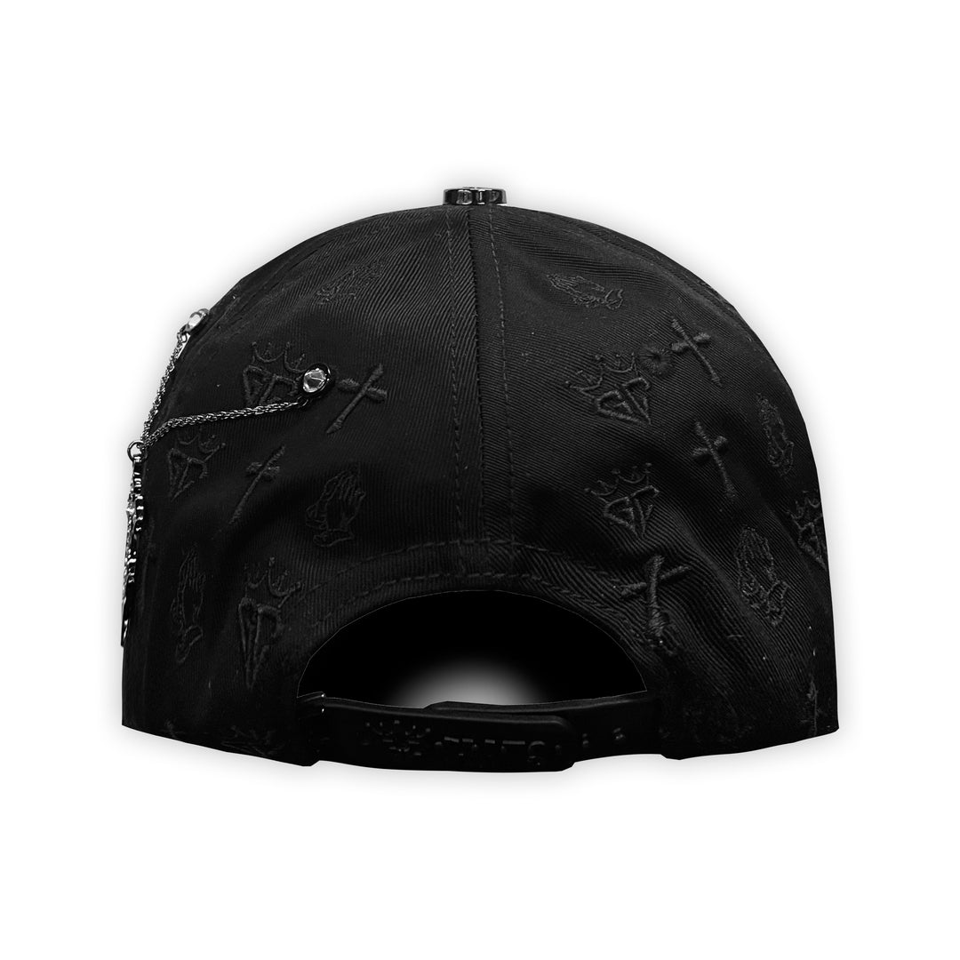 GORRA GC SAN JUDAS CHROME BLACK 2.0