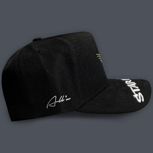 GORRA ALL IN BRAND BLACK STAR WINGS GOLDEN SNAPBACK