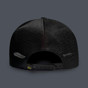 GORRA ALL IN BRAND BLACK STAR WINGS GOLDEN TR