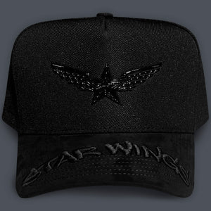 GORRA ALL IN BRAND BLACK STAR WINGS SNAPBACK