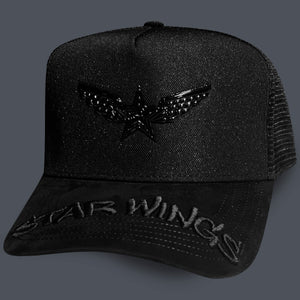 GORRA ALL IN BRAND BLACK STAR WINGS TR