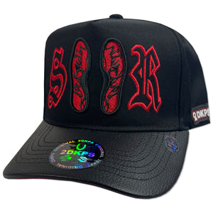 Gorra 2DKPS SUELITA ROJA VISERA VINIPIEL
