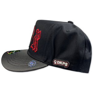 Gorra 2DKPS SUELITA ROJA VISERA VINIPIEL