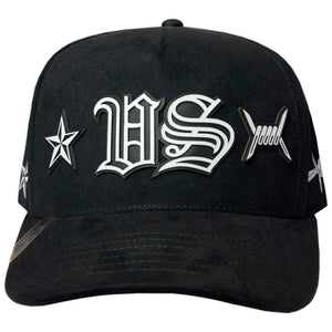 GORRA VAGO STYLE SACRIFICIO BLACK FULL SUEDE GAMUZA