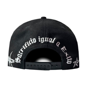 GORRA VAGO STYLE SACRIFICIO BLACK FULL SUEDE GAMUZA