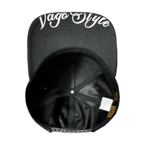 GORRA VAGO STYLE SACRIFICIO BLACK FULL SUEDE GAMUZA