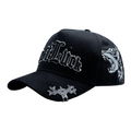 GORRA JUST LUCK DOGS BLACK