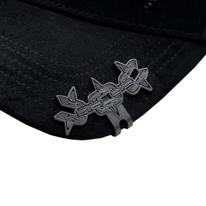 GORRA JUST LUCK DOGS BLACK