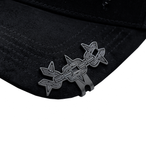 GORRA JUST LUCK DOGS BLACK