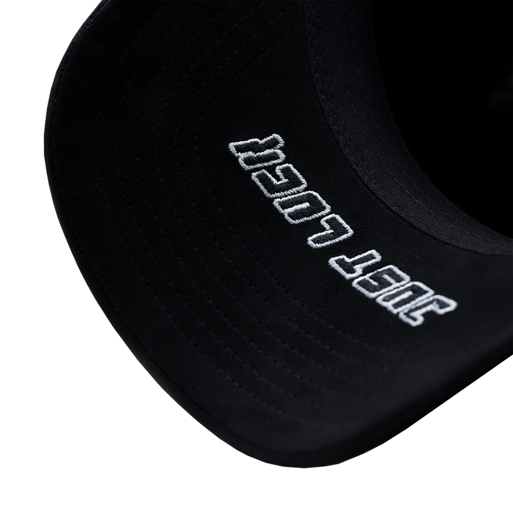 GORRA JUST LUCK DOGS BLACK
