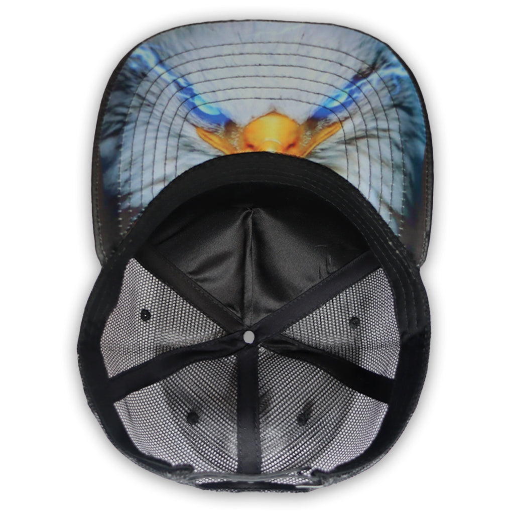 GORRA CULICHI CAPS EL HALCON GRAY TRUCKER GOMA
