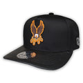 GORRA CULICHI CAPS EL HALCON BLACK GOMA SOLIDA