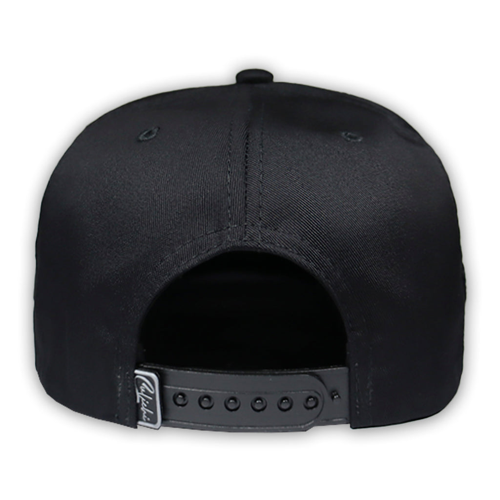 GORRA CULICHI CAPS EL HALCON BLACK GOMA SOLIDA