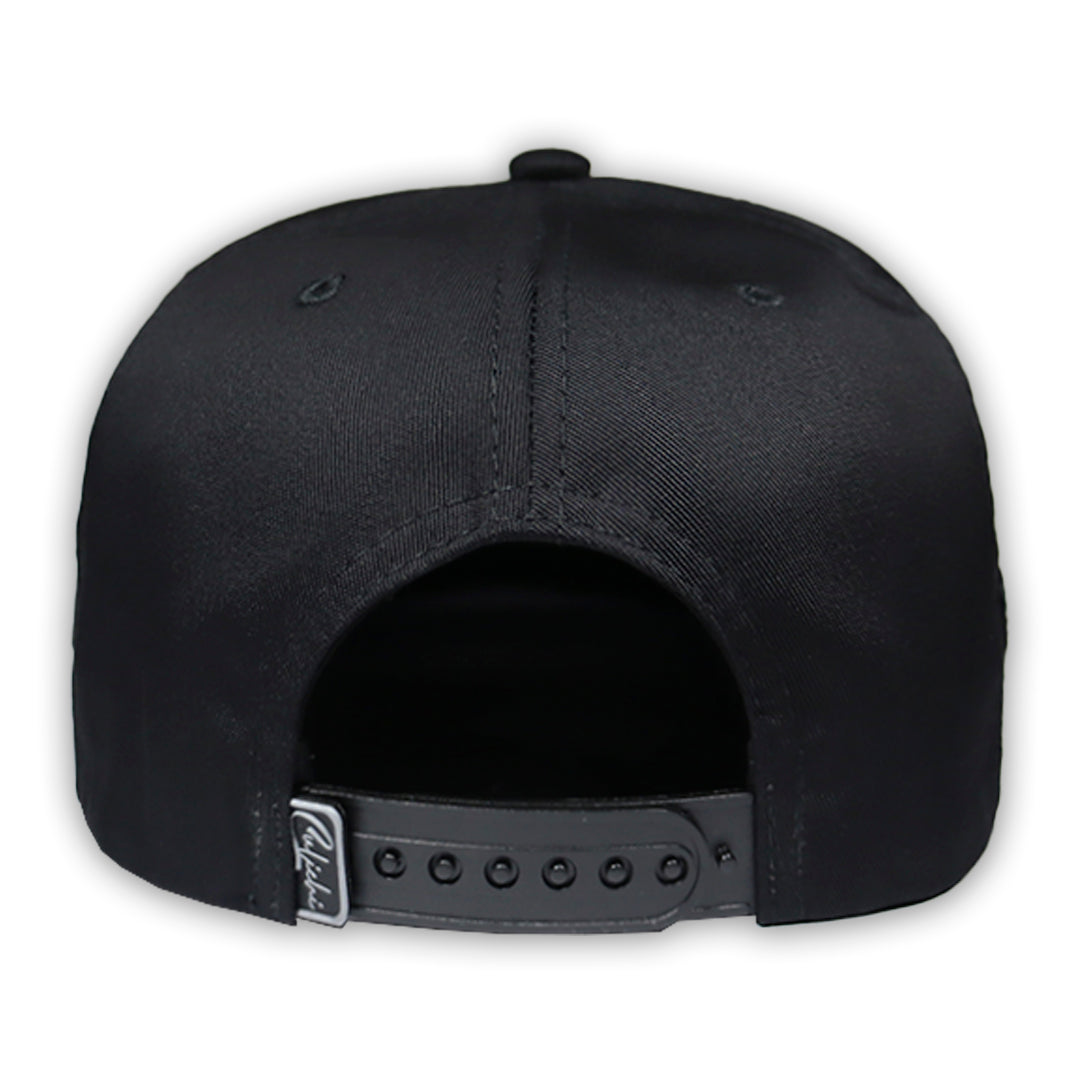 GORRA CULICHI CAPS EL HALCON BLACK GOMA SOLIDA
